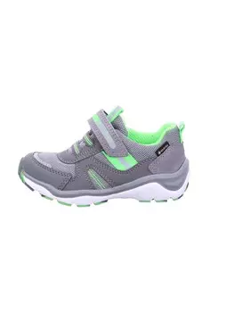 Кроссовки на шнуровке superfit Klettschuhe, серый