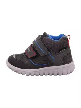 Кроссовки на шнуровке superfit Klettschuhe, серый