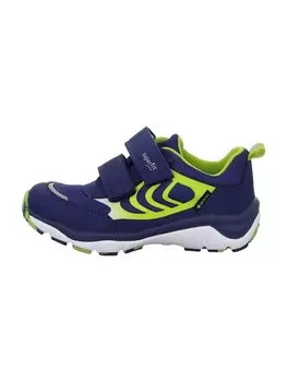 Кроссовки на шнуровке superfit Klettschuhe, синий