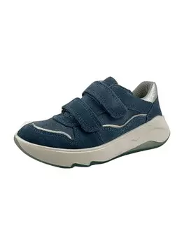 Кроссовки на шнуровке superfit Klettschuhe, синий