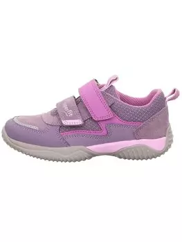 Кроссовки на шнуровке superfit Leder-Sneakers, фиолетовый