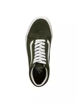 Кроссовки на шнуровке Vans, цвет pig suede grape leaf