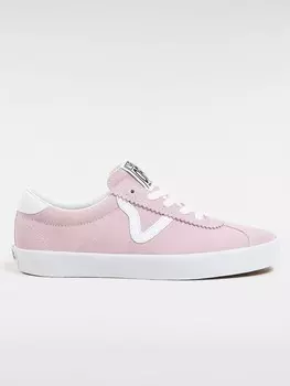Кроссовки на шнуровке Vans Leder-Sneakers Sport Low, розовый