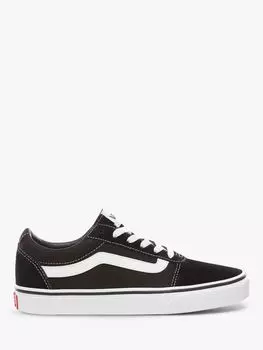 Кроссовки на шнуровке Vans Ward, черные