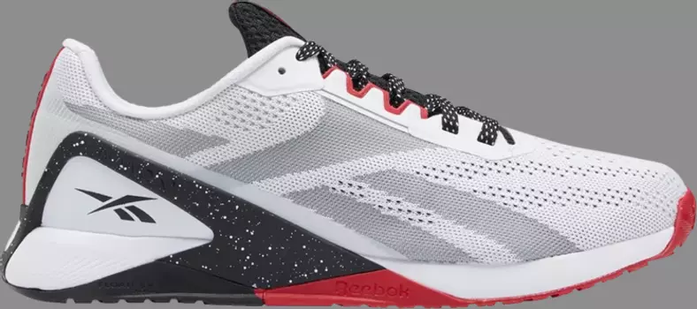 Кроссовки nano x1 'white black vector red' Reebok, белый