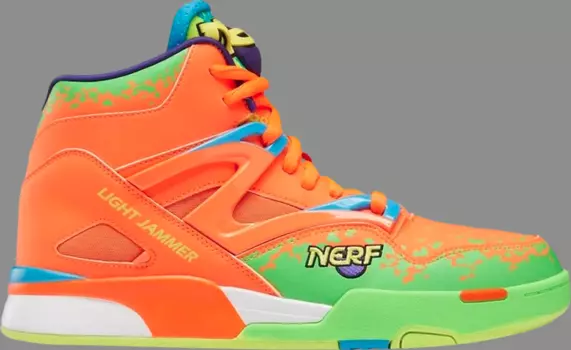 Кроссовки nerf x pump omni zone 2 'light jammer' Reebok, апельсин