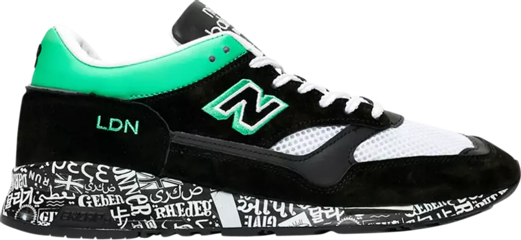 Кроссовки New Balance 1500 Made In England 'London Marathon', зеленый