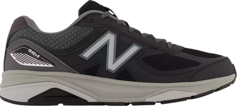 Кроссовки New Balance 1540v3 6E Wide 'Black Castlerock', черный