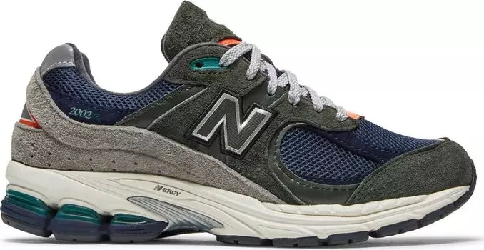 Кроссовки New Balance 2002 'Defense Green Natural Indigo', зеленый