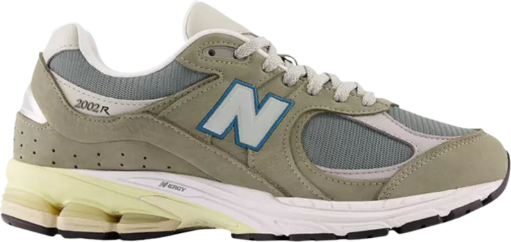 Кроссовки New Balance 2002R 'Grey Mallard Blue', серый
