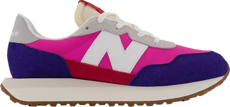 Кроссовки New Balance 237 Big Kid Wide 'Victory Blue Exuberant Pink Gum', розовый