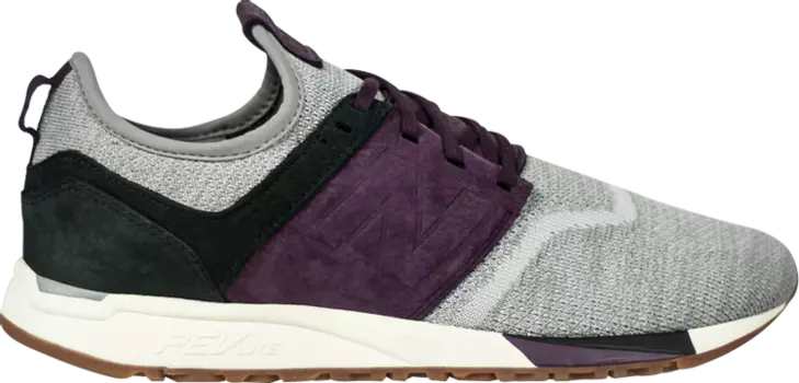 Кроссовки New Balance 247 'Grey Burgundy', серый