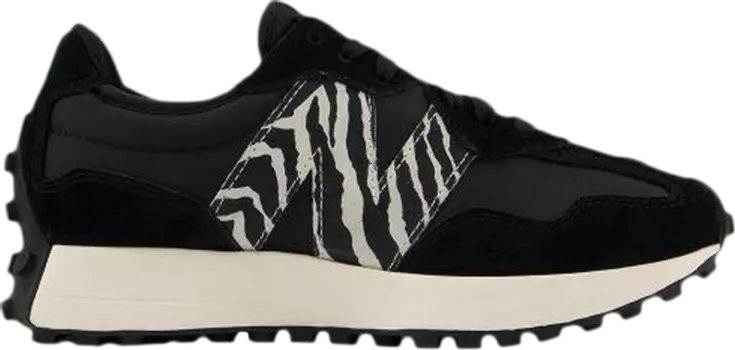 Кроссовки New Balance 327 'Animal Pack - Zebra' ASOS Exclusive, черный