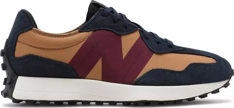 Кроссовки New Balance 327 'Natural Indigo Faded Workwear', коричневый
