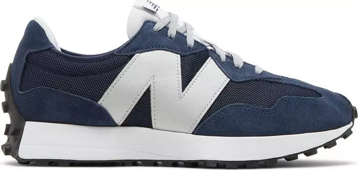Кроссовки New Balance 327 'Natural Indigo Metallic Silver', синий