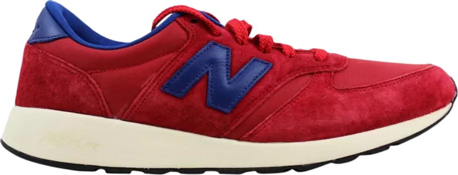 Кроссовки New Balance 420 Suede 'Red Blue', красный
