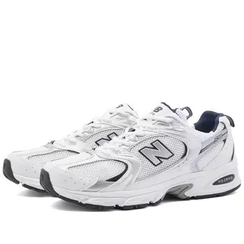 Кроссовки New Balance 530, белый/серебристый/темно-синий