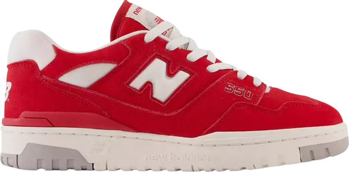 Кроссовки New Balance 550 'Suede Pack - Team Red', красный