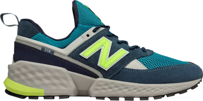 Кроссовки New Balance 574 'Blue Teal', черный