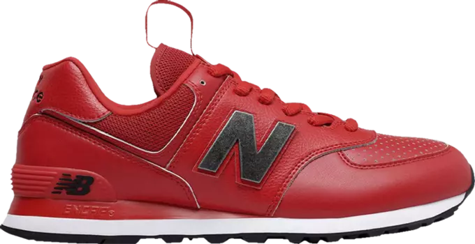 Кроссовки New Balance 574 'Metal Sport - Team Red', красный