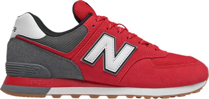 Кроссовки New Balance 574 'Red Lead', красный