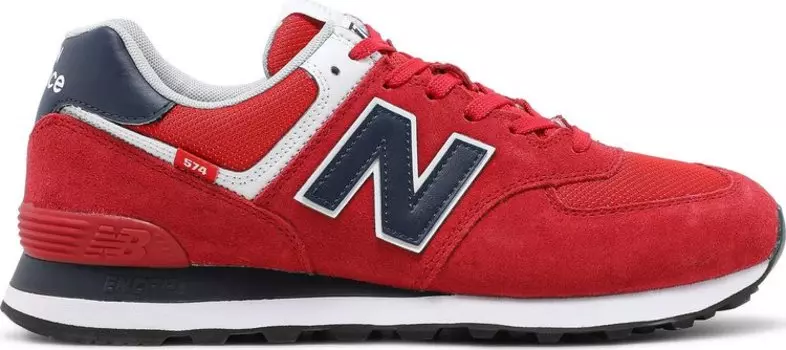 Кроссовки New Balance 574 'Team Red', красный