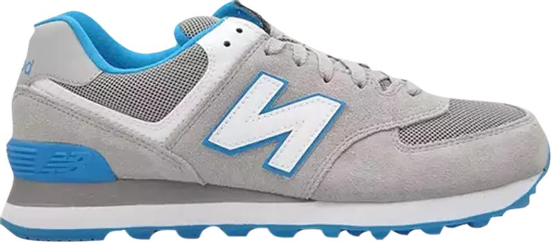 Кроссовки New Balance 574 Core Plus 'Light Grey Blue', серый