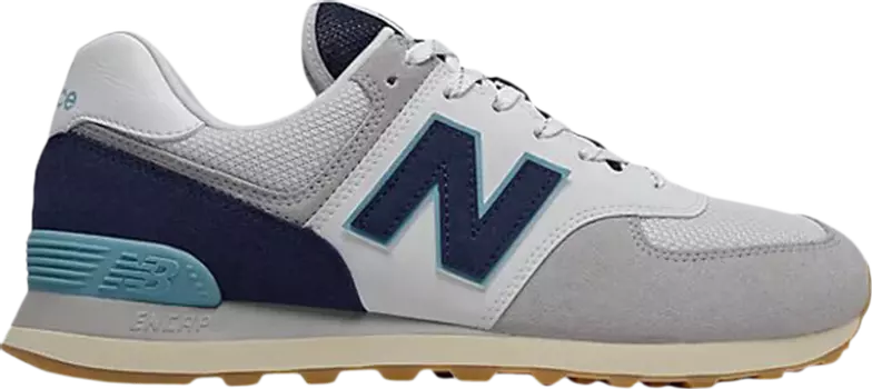 Кроссовки New Balance 574 Core Plus 'Rain Cloud Blue', серый