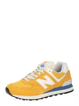 Кроссовки new balance 574, оранжевый