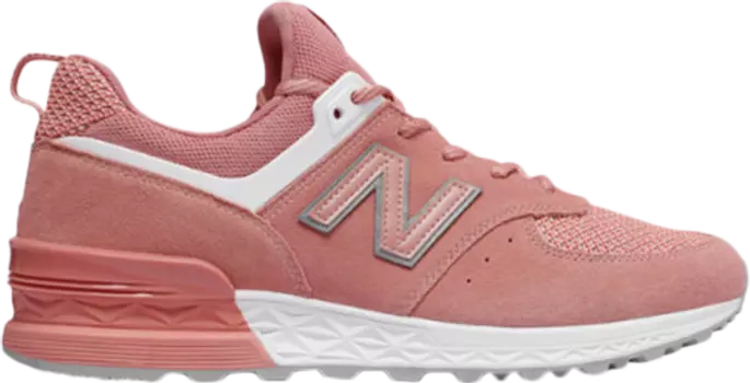 Кроссовки New Balance 574 Sport 'Dusted Peach', розовый