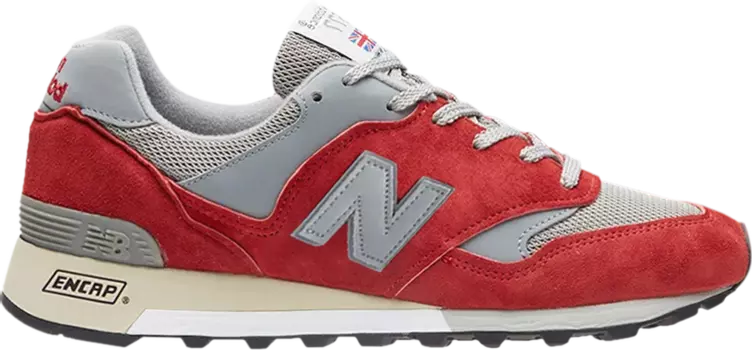 Кроссовки New Balance 577 Made in England 'Red Grey', красный