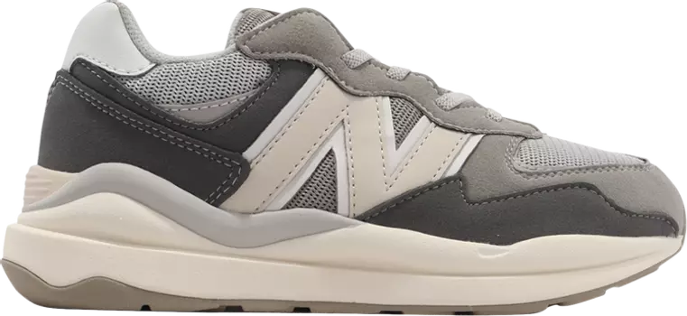 Кроссовки New Balance 57/40 Bungee Little Kid Wide 'Castlerock Moonbeam', серый