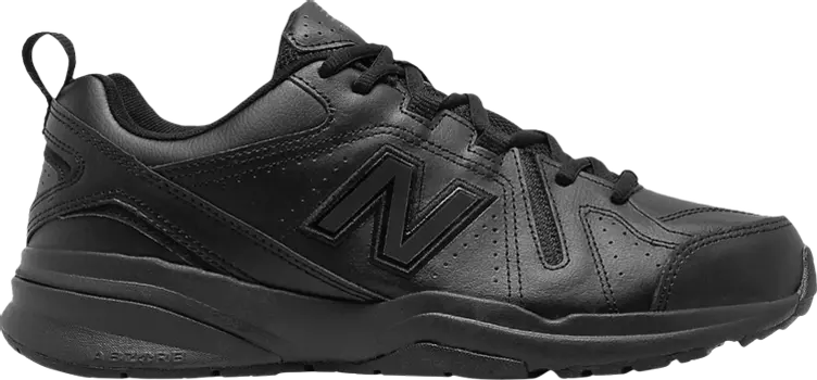 Кроссовки New Balance 608v5 'Triple Black', черный