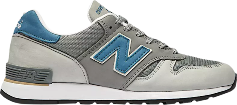 Кроссовки New Balance 670 Made in England 'Grey Slate Blue', серый