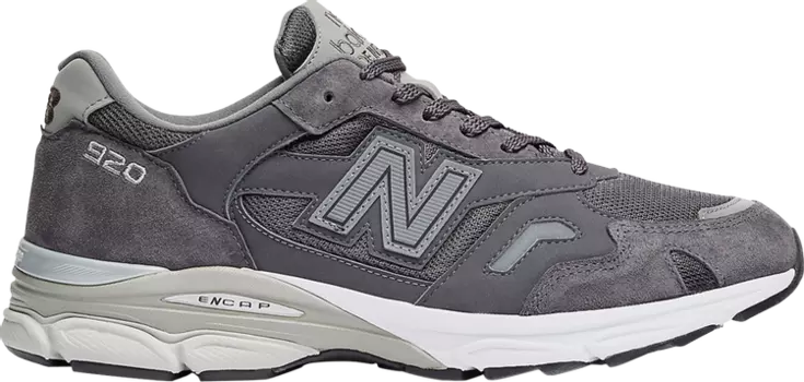 Кроссовки New Balance 920 Made in England 'Charcoal', серый