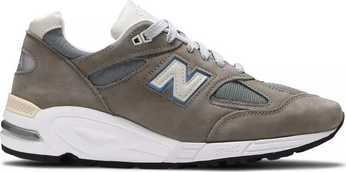 Кроссовки New Balance 990v2 Made in USA 'Steel Blue', зеленый