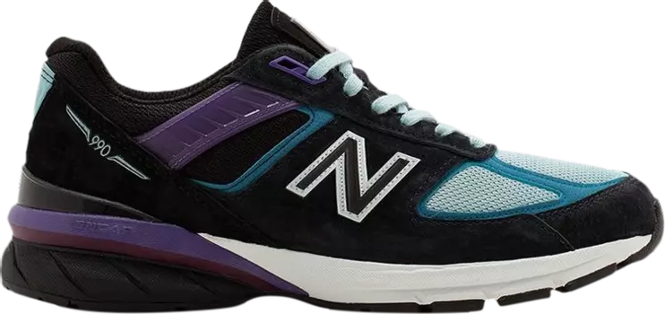 Кроссовки New Balance 990v5 Made in USA 'Aqua', черный