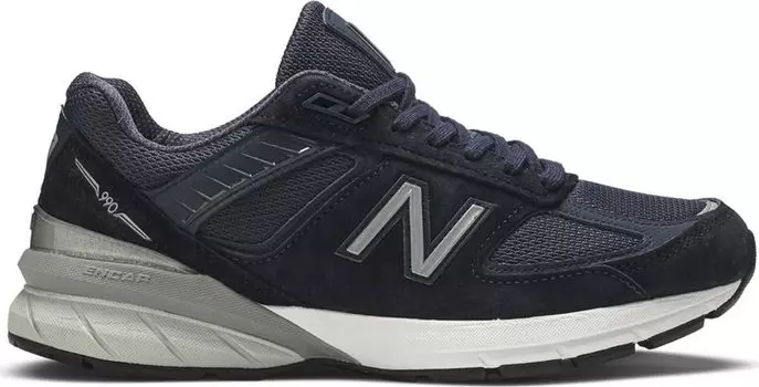 Кроссовки New Balance 991 Made in England, черный/темно-синий дубль