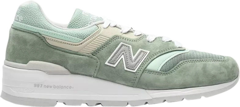 Кроссовки New Balance 997 'Light Green', зеленый