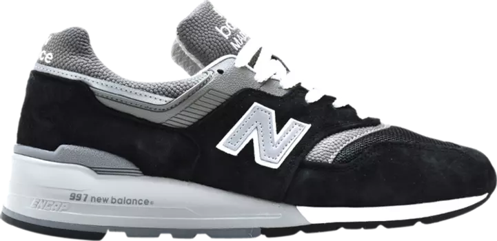 Кроссовки New Balance 997 Made In USA, черный/серый