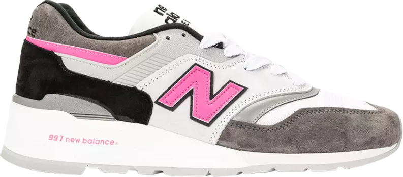 Кроссовки New Balance 997 Made In USA 'Grey Pink', серый