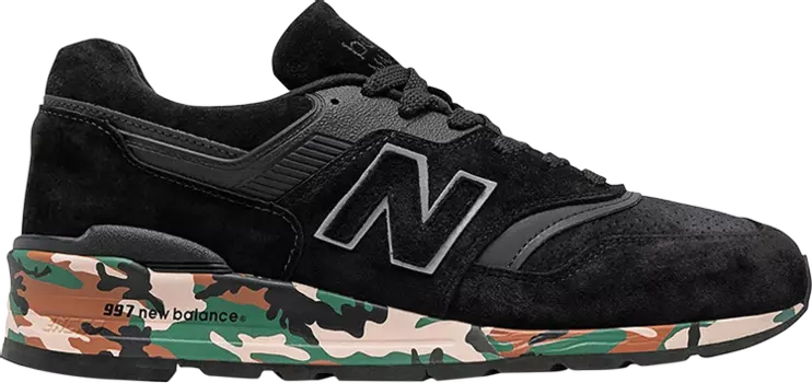 Кроссовки New Balance 997 Made In USA 'Military Pack', черный