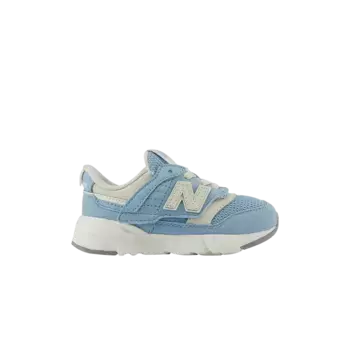 Кроссовки New Balance 997R New-B Hook & Loop Toddler Chrome Blue Linen, синий