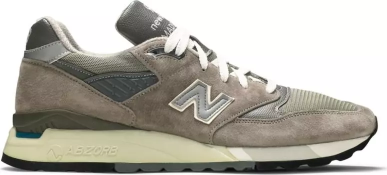 Кроссовки New Balance 998 Made in USA, серый/коричневый