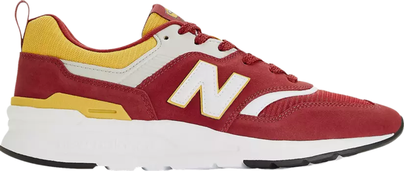 Кроссовки New Balance AS Roma x 997H 'Red Yellow', красный