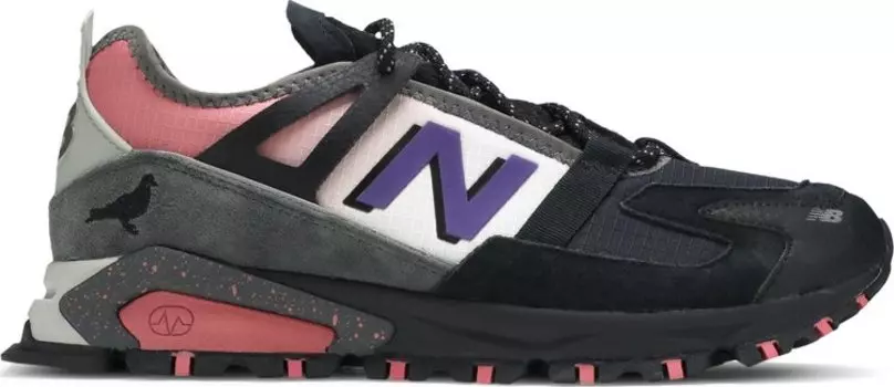 Кроссовки New Balance Atmos x Staple Pigeon x X-Racer 'Grey Pink', серый
