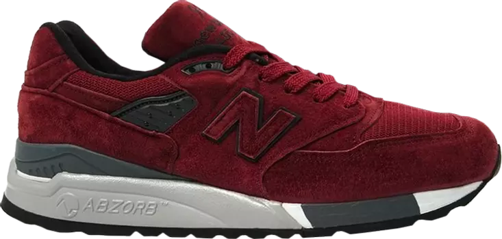 Кроссовки New Balance Concepts x 998 'Varsity Weekend', красный