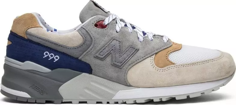 Кроссовки New Balance Concepts x 999 Made in USA 'Hyannis Blue’, серый
