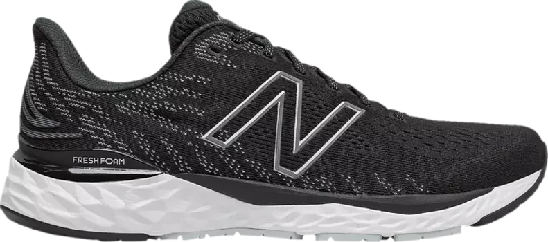 Кроссовки New Balance Fresh Foam 880v11 2E Wide 'Black Cyclone', черный