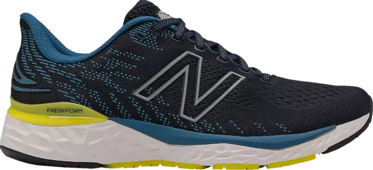 Кроссовки New Balance Fresh Foam 880v11 2E Wide 'Eclipse Helium', синий